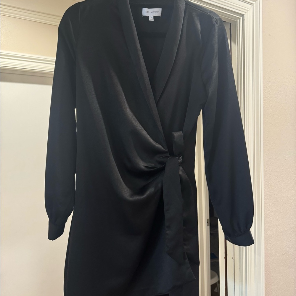 Lost + Wander Mini  Wrap Dress